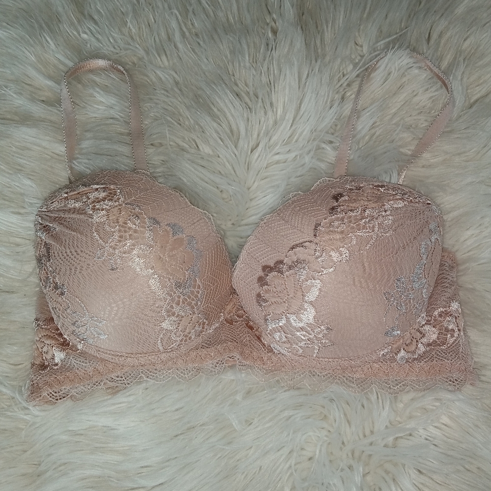 Yandy Floral Lace Push-Up Bra